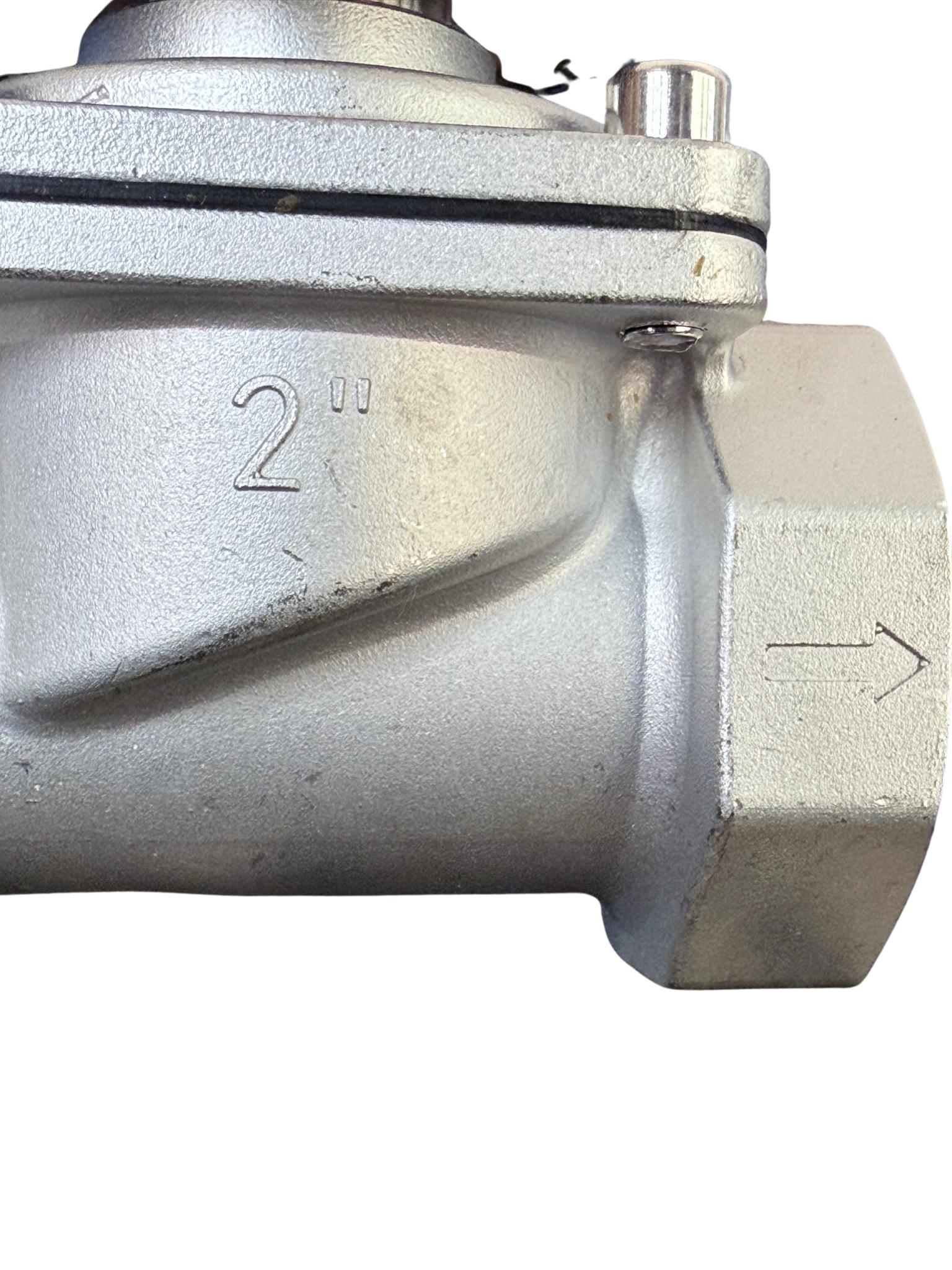 2-Inch Stainless Steel Solenoid Valve