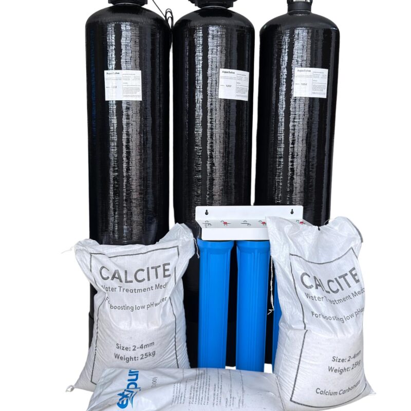 Automatic Triple Tank Iron Removal & Softening System – Model WH-IR-3T-1252-A