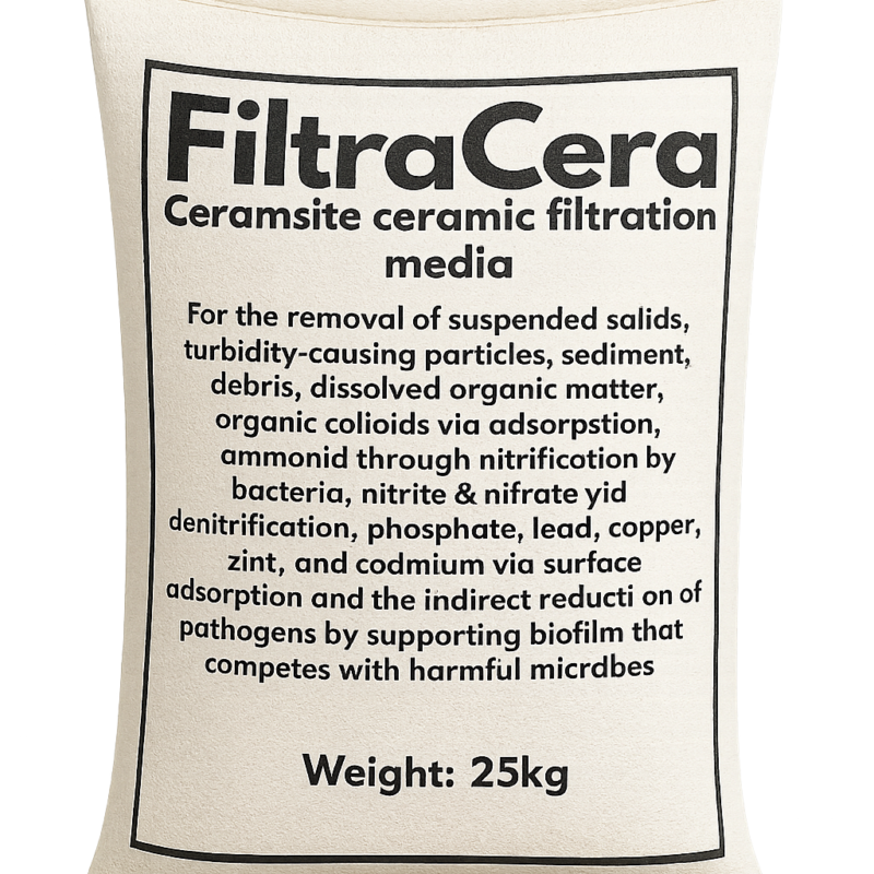 FiltraCera — High-Porosity Ceramsite Filtration Media
