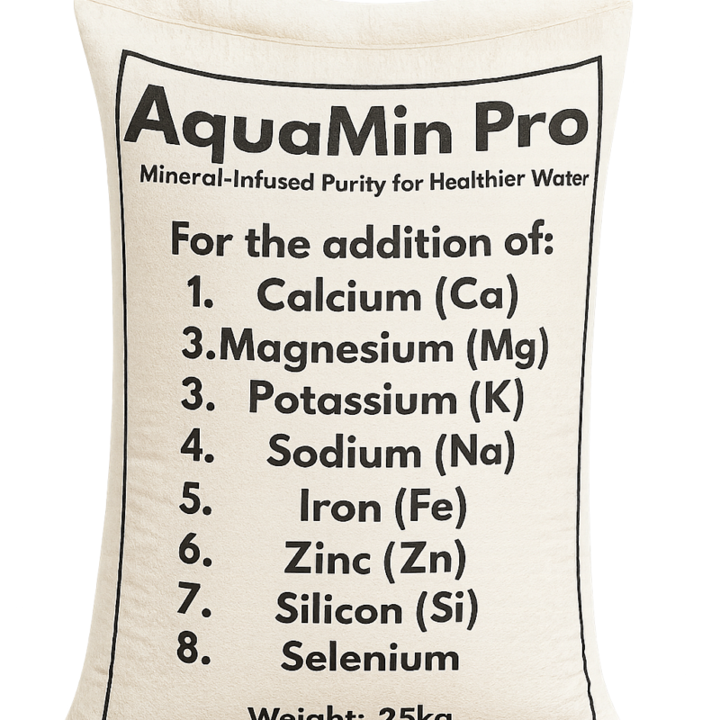 AquaMin Pro — Maifan Stone Mineralization & Health Filtration Media