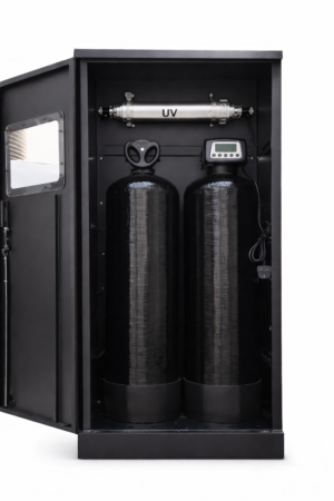 Enclosed Whole-House Water Filtration System (800 LPH)