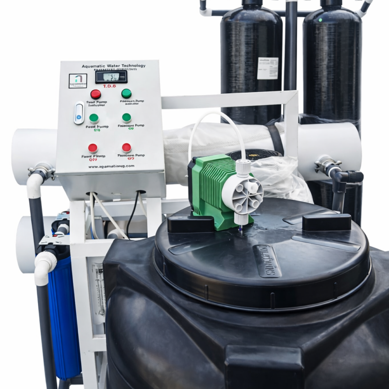 two tons reverse osmosis machine from aquasolve